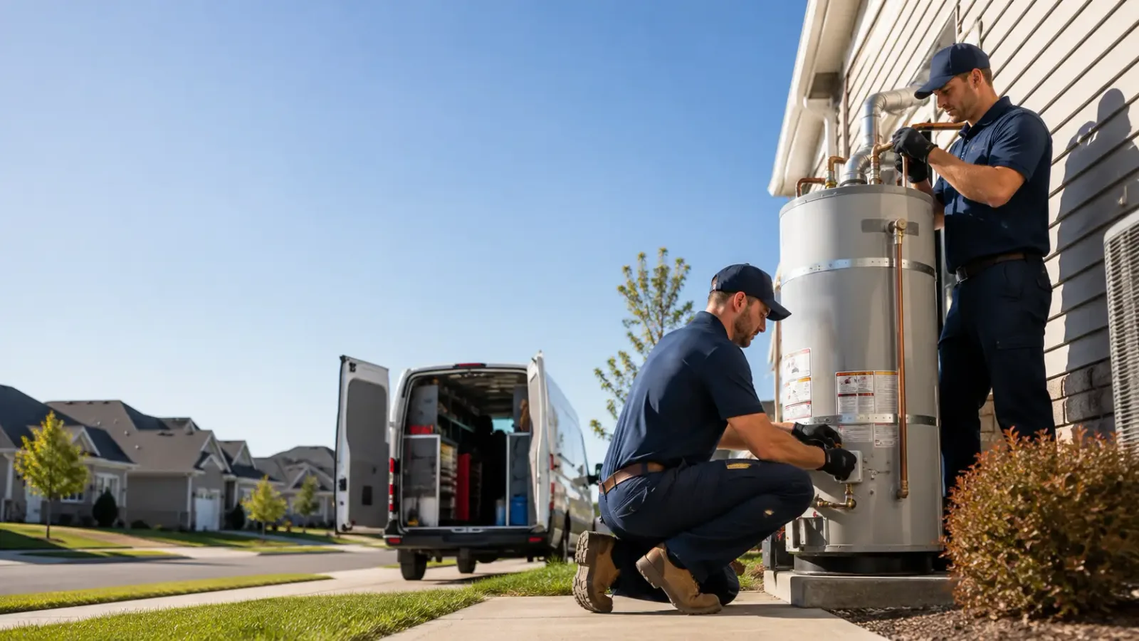 Water Heater Installation in English, IN